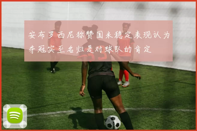 安布罗西尼称赞国米稳定表现认为夺冠实至名归是对球队的肯定